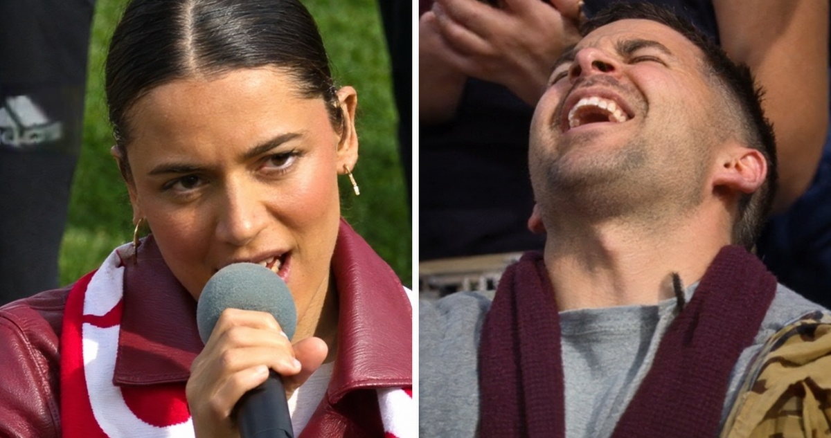 Cantante Alessia Cara olvida el himno de Canadá antes de partido y sufre bochorno