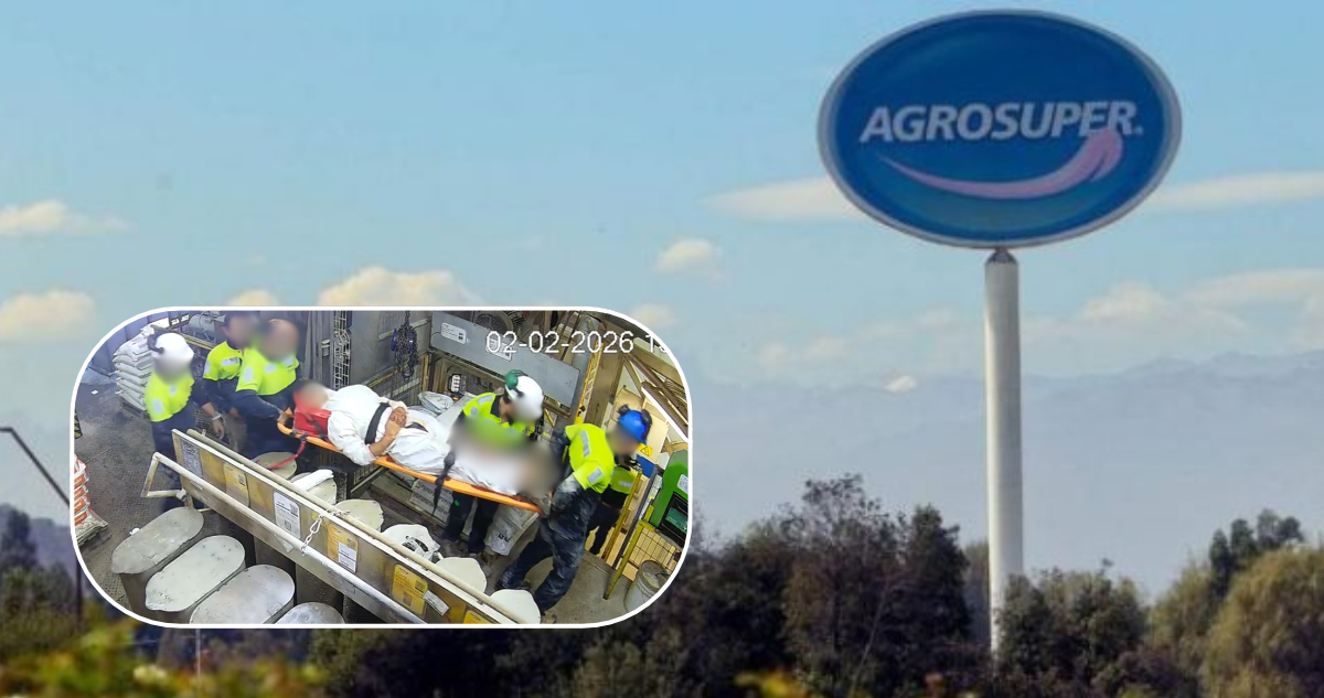 Trabajador perdió su pierna tras graves heridas con mezcladora y demandó por $600 millones a Agrosuper