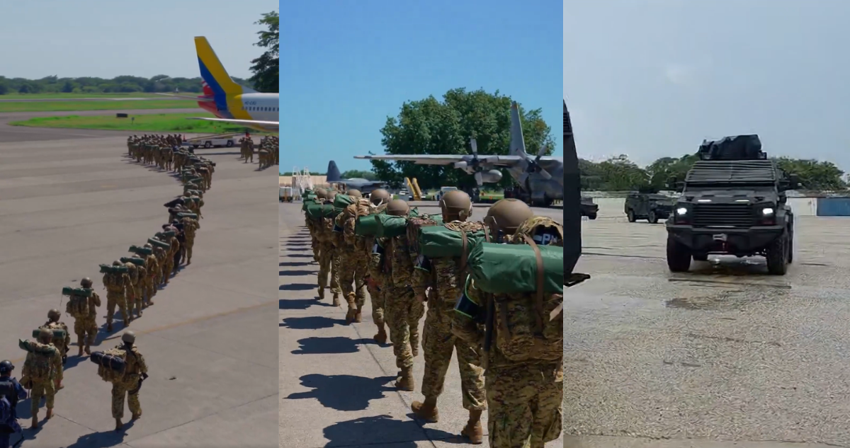 Bukele muestra despliegue militar de El Salvador en Haití para misión de rescate y niega invasión
