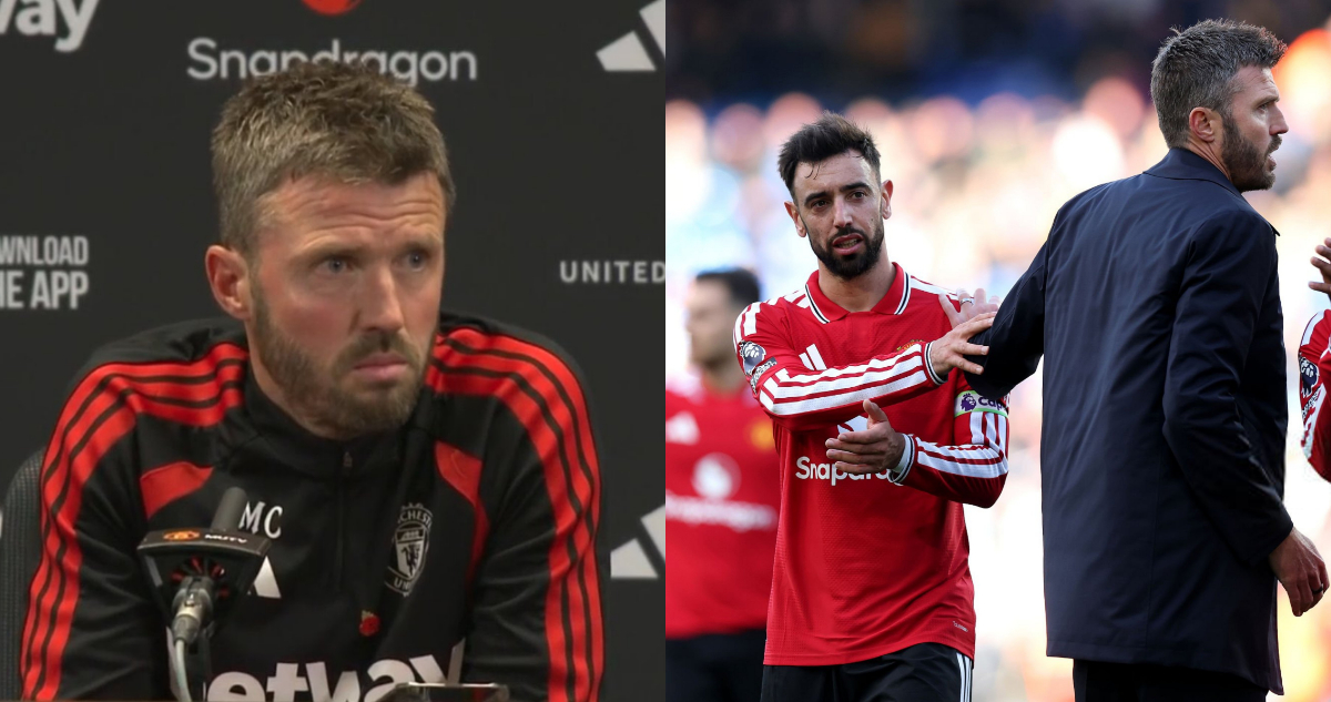 Carrick levanta castigo a Bruno Fernandes y confirma su titularidad para duelo ante Chelsea
