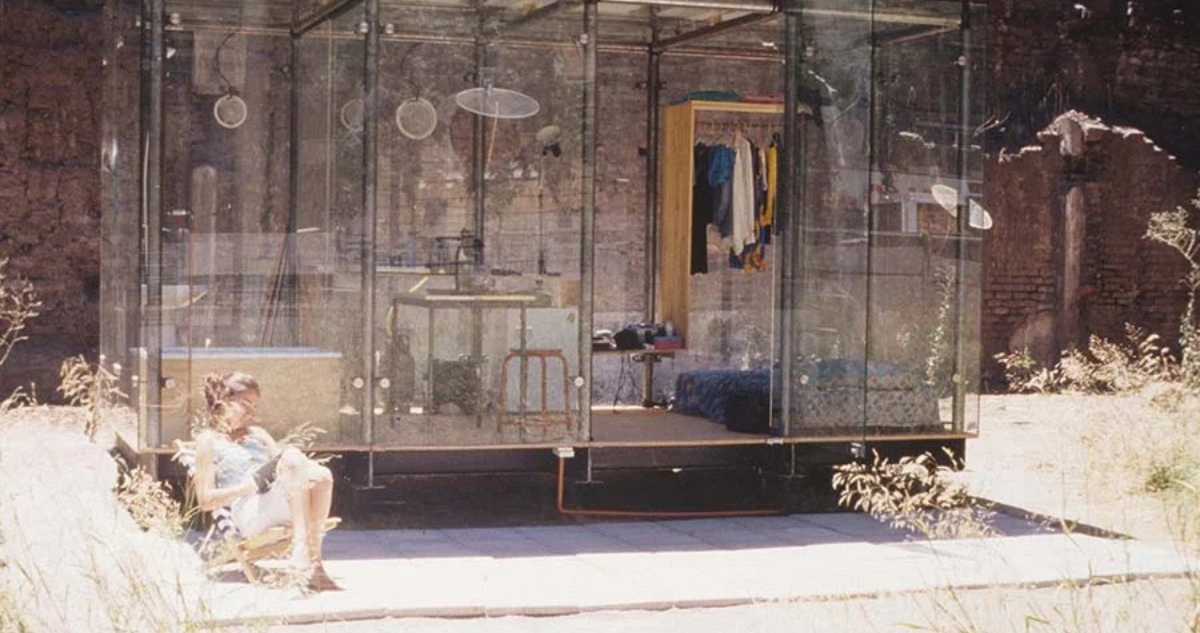 Casa de Vidrio en centro de Santiago
