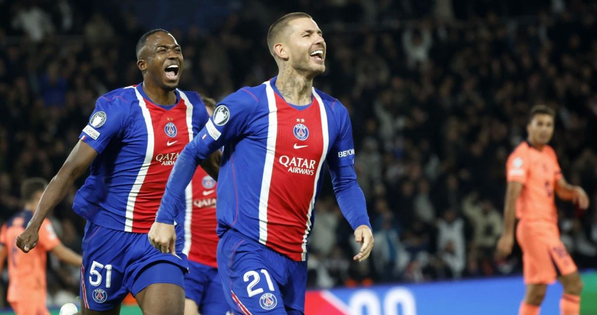PSG se impuso al Barcelona en partidazo de Champions League.