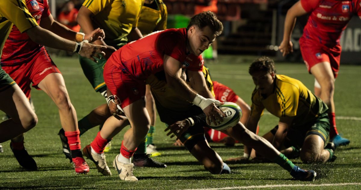 Los Cóndores M20 apabullaron a Brasil y jugarán final del World Rugby Challenger.