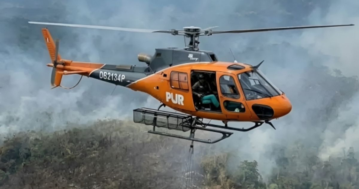Chile envía helicóptero a Perú para combatir incendios forestales que dejan al menos 12 muertos