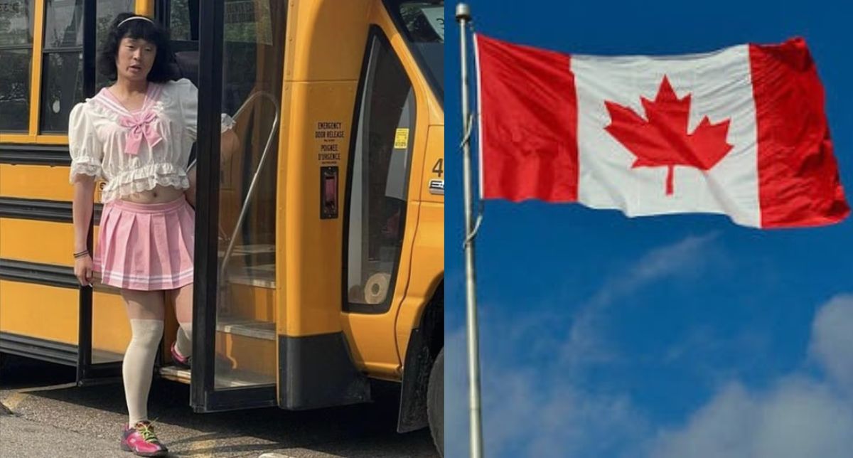 Chofer escolar transgénero denuncia violación de DD.HH tras despido por usar minifalda rosa en Canadá