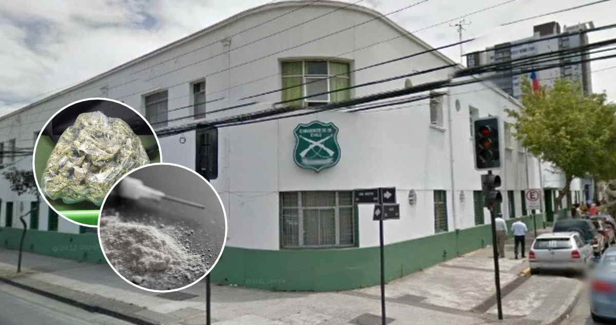 Hallan marihuana y ketamina al interior de casillero de comisaría de Carabineros en Concepción