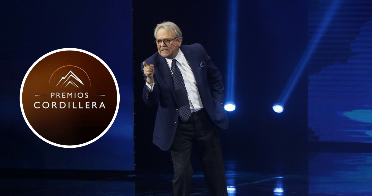 Coco Legrand y logo de los premios cordillera