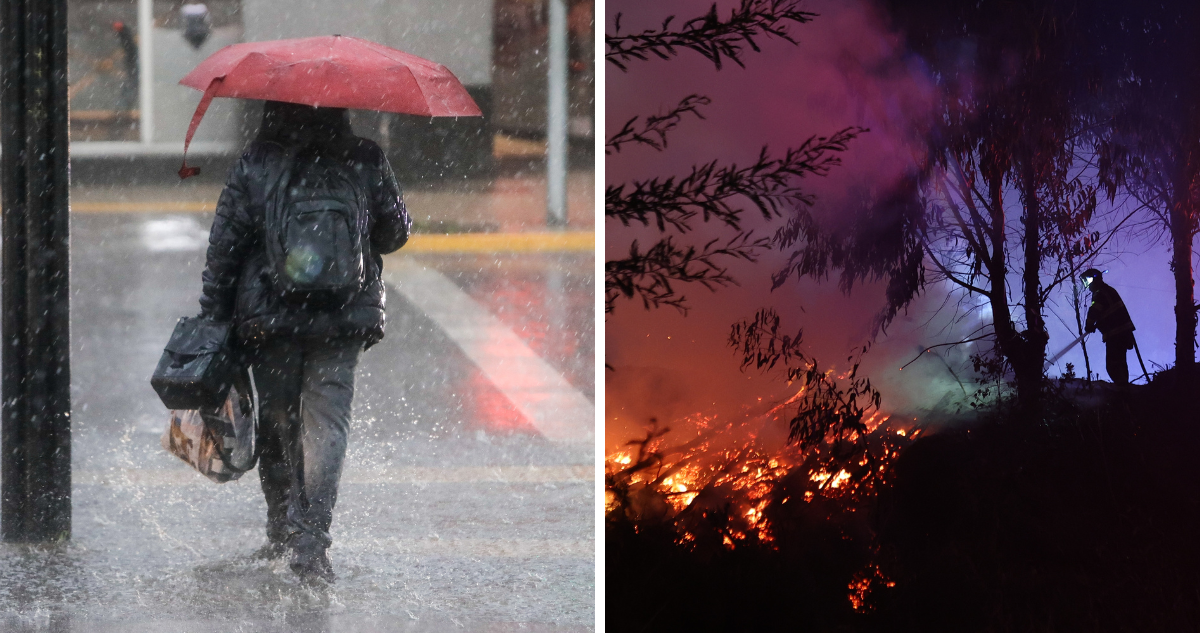 Cómo las lluvias pueden desencadenar otra emergencia climática en Chile durante el verano