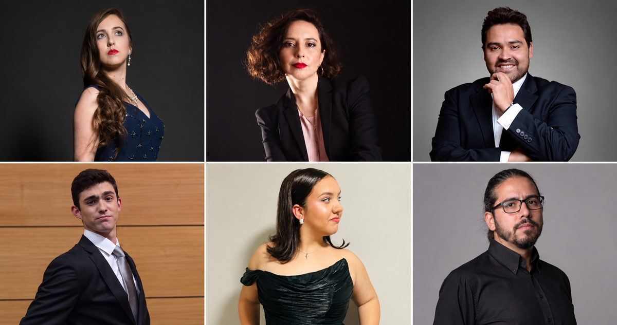 Ximena Pavez, Tabita Martinez y Roberto Díaz; Pedro Mercadal, Leonor Arias y Diego Amengual | Cedidas