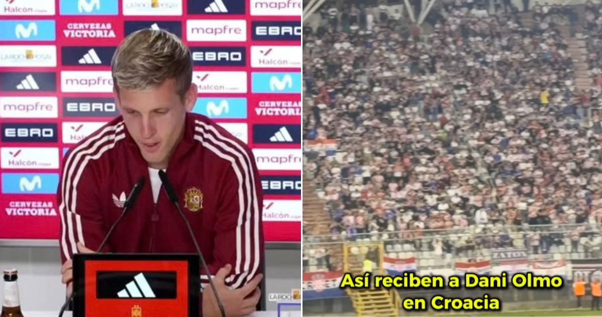 Dani Olmo se gana una ovación gigante en Croacia por noble gesto con ciudades afectadas de Guerra de Los Balcanes
