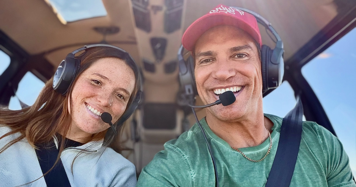 Cristián de la Fuente y su hija Laura de la Fuente