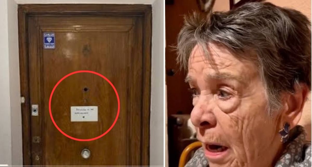 “Descansa en paz, Maricarmen”: El mensaje pegado de donde fue desalojada fallecida anciana española