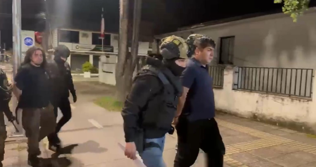 Detienen a integrantes de organización criminal acusada por atentados y otros delitos en La Araucanía