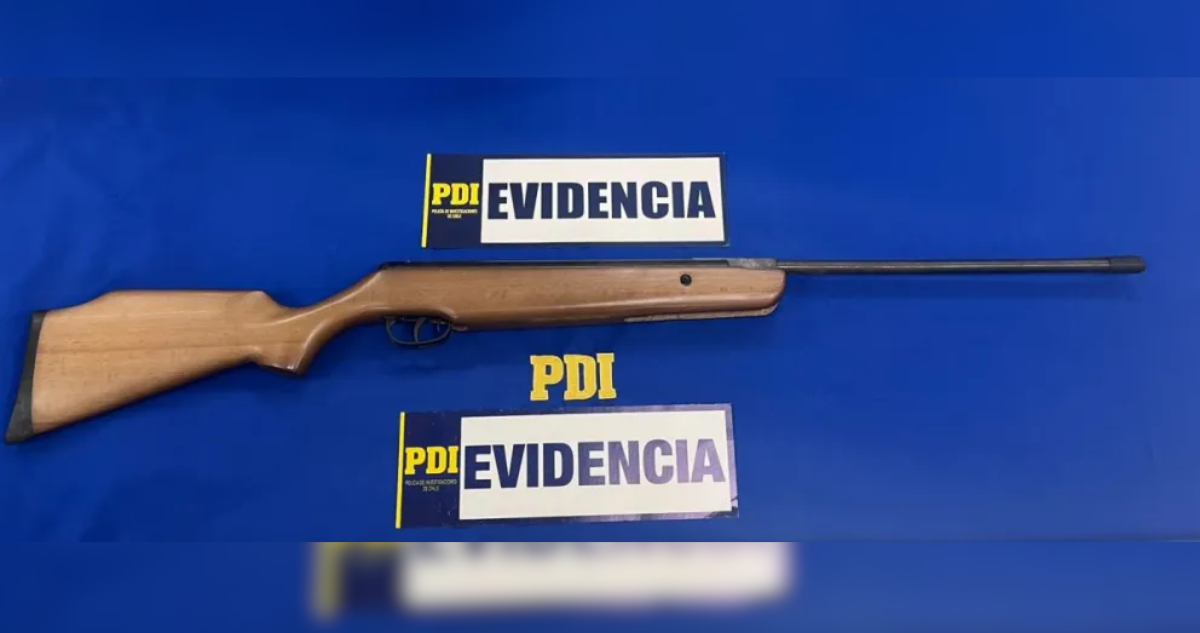Detienen a hombre tras amenazar de muerte a adulto mayor de 77 años en Coquimbo: se incautó rifle