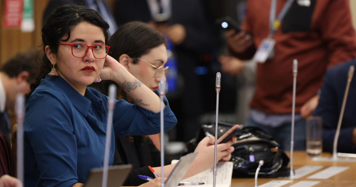 Diputada y jefa de bancada del Partido Comunista (PC), Daniela Serrano