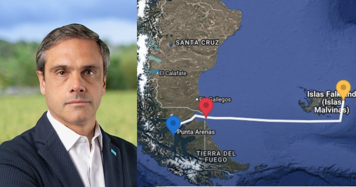 Diputado argentino propone retirar beneficios a empresas chilenas ante buque que viajará a Malvinas