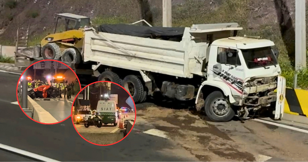 Falla mecánica del camión: La hipótesis que indaga la SIAT por fatal accidente en bajada La Pirámide