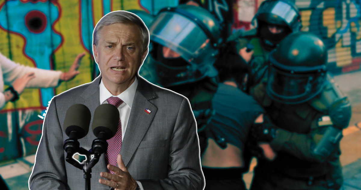 Presidente Kast instruye expulsar a extranjeros que participaron en desmanes en conmemoración del 18-O