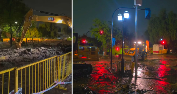 Kast alerta un clima "anormal" y De Grange atribuye desborde en Quebrada Honda a "20 mm en una hora"