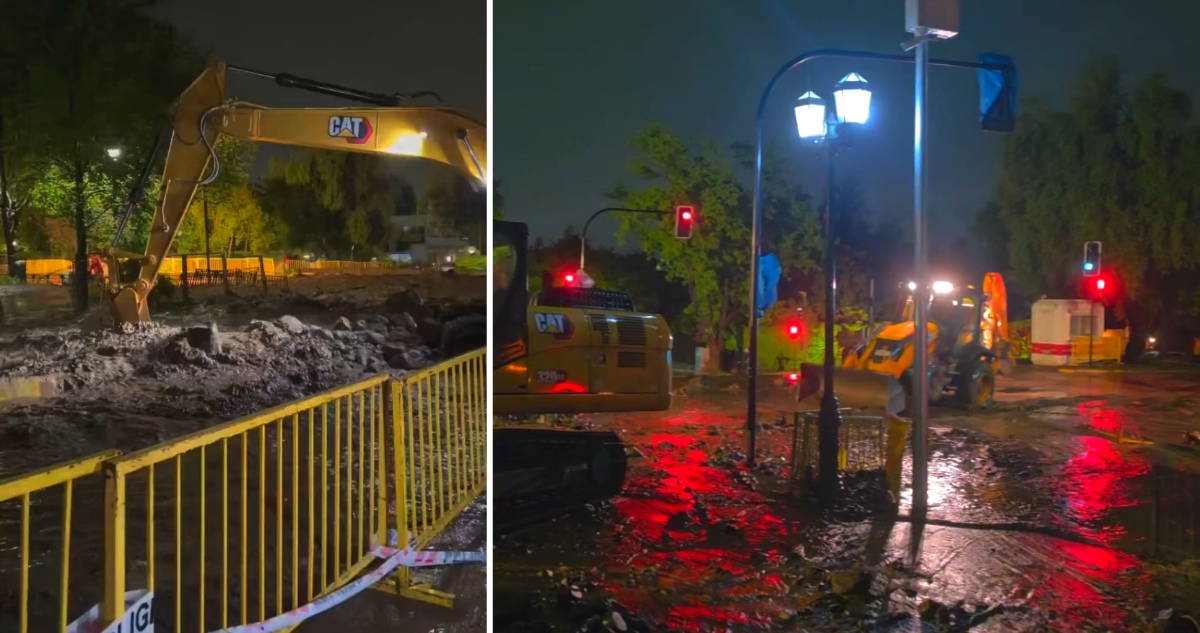 Kast alerta un clima “anormal” y De Grange atribuye desborde en Quebrada Honda a “20 mm en una hora”