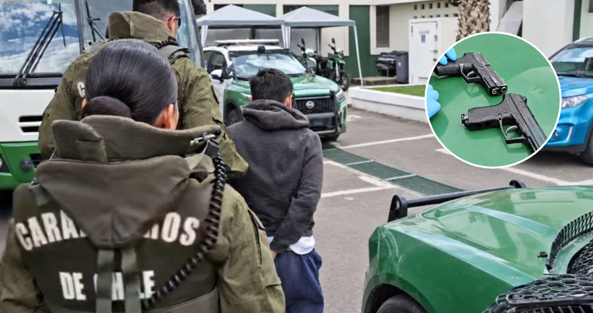 Detienen a sujeto por disparos injustificados en San Ramón: portaba dos armas en el cinturón