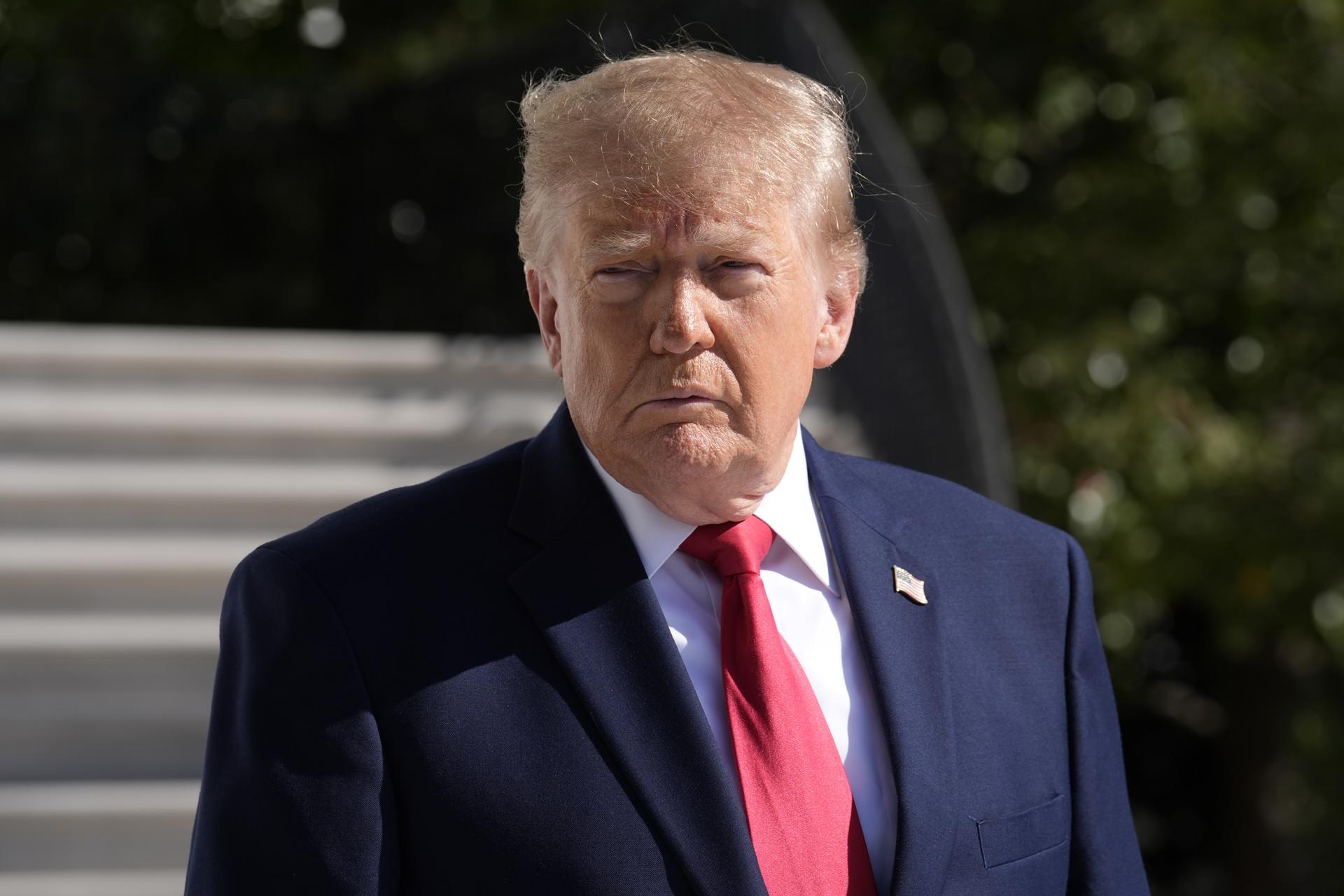 El presidente de EEUU, Donald Trump