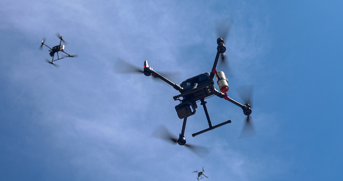 Sin fecha de retorno ni financiamento asegurado está programa de televigilancia con drones en Los Ríos
