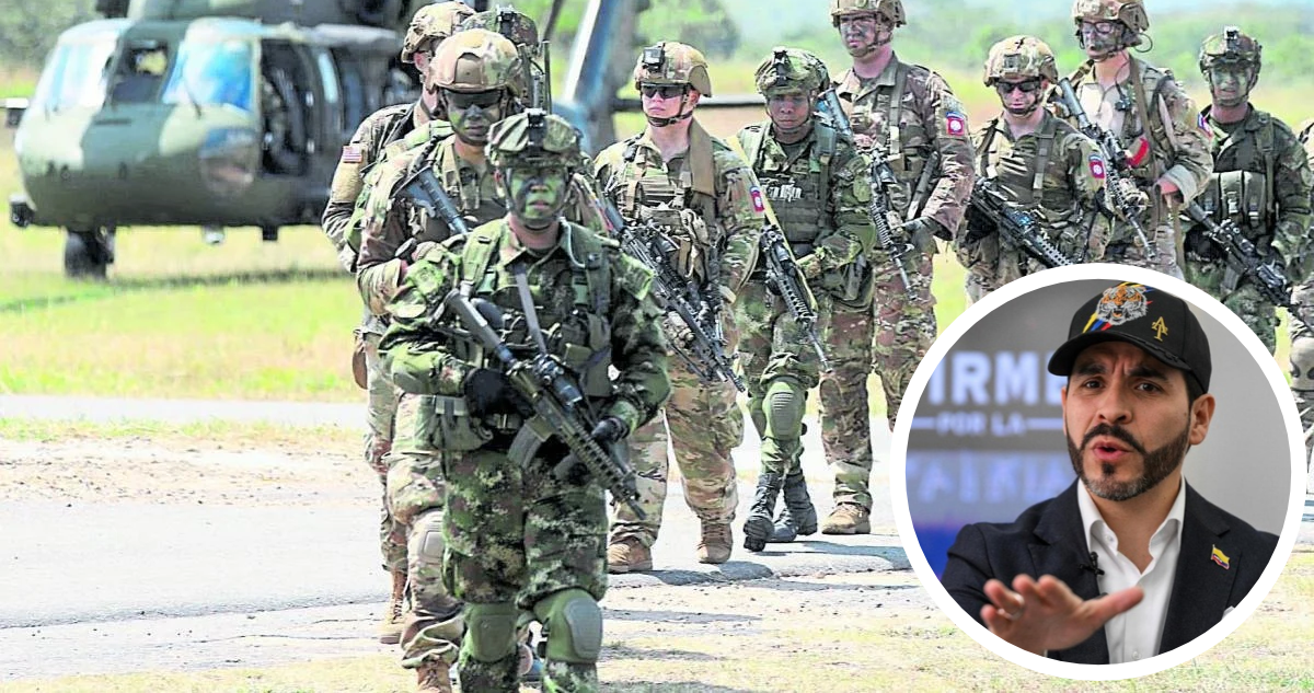 Colombia recibirá soldados de EEUU