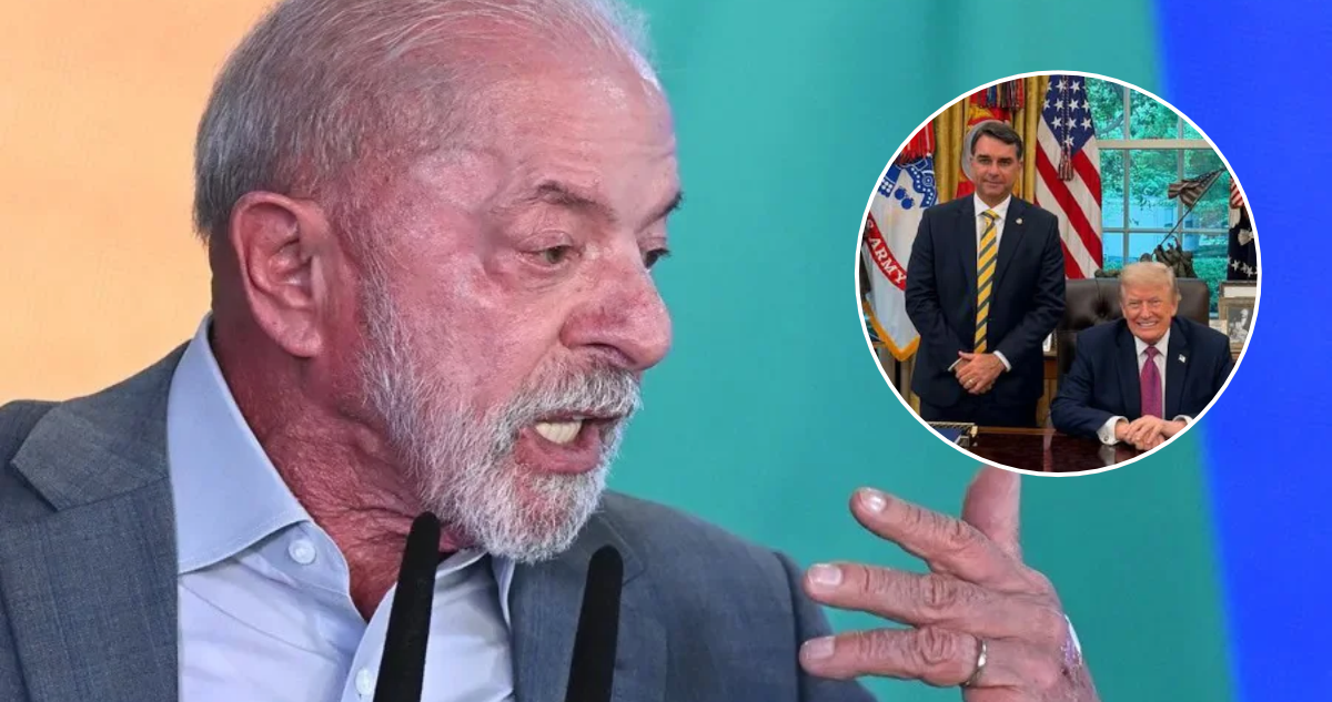 Lula por huida de Flávio Bolsonaro desde Brasil: Su primera patria es lamer botas de Estados Unidos