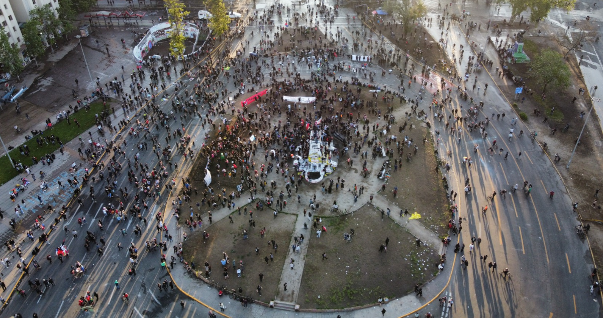 Plaza Baquedano.