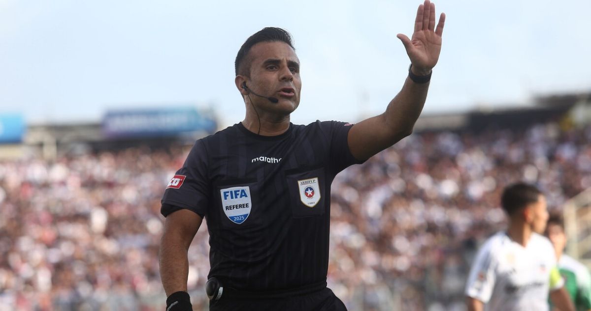 Piero Maza arbitrará Boca-Vasco por semifinales de Copa Sudamericana.