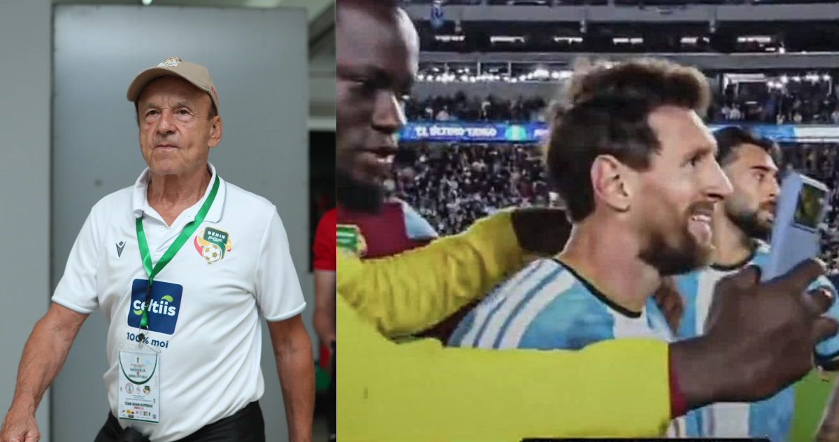 Entrenador de Benín acusó desaire hacia su equipo en despedida de Messi: “No nos dieron ni una foto”