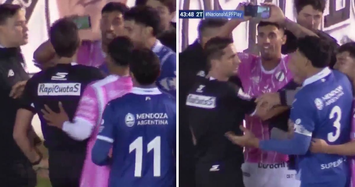Duelo entre All Boys y Godoy Cruz en Argentina avergüenza al fútbol.