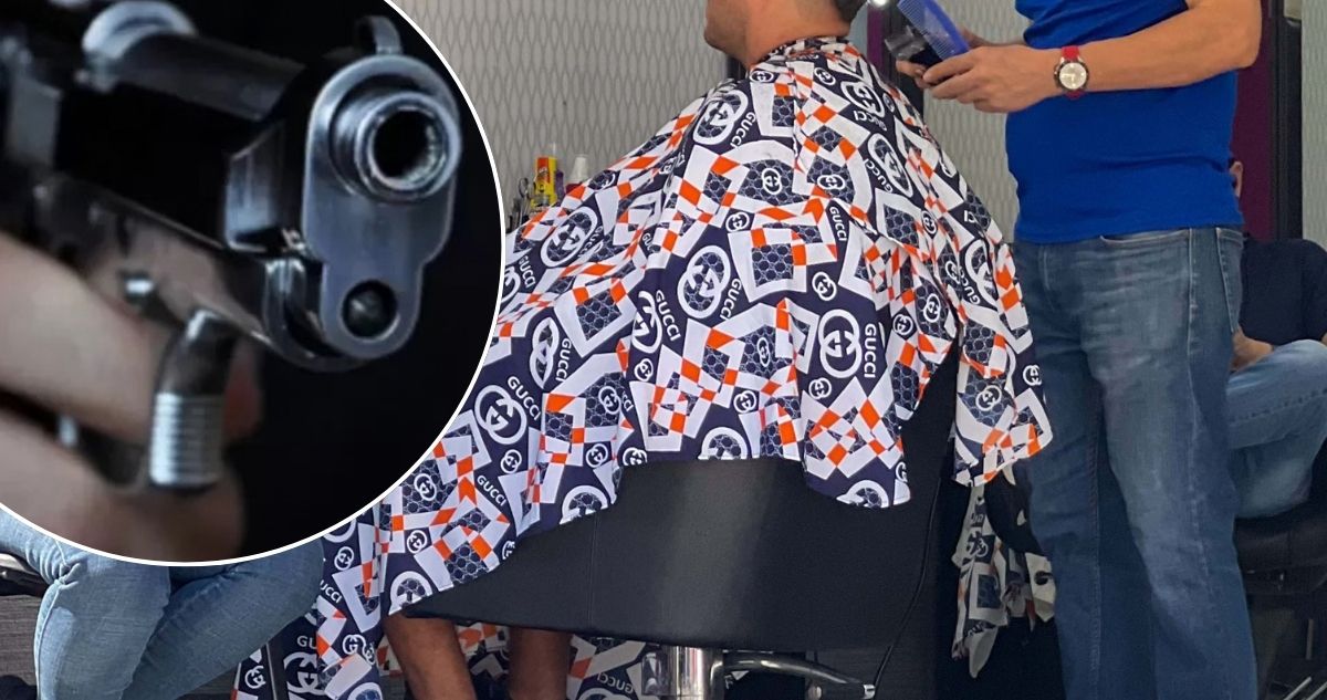 Extranjeros baleados en barbería de Cabrero