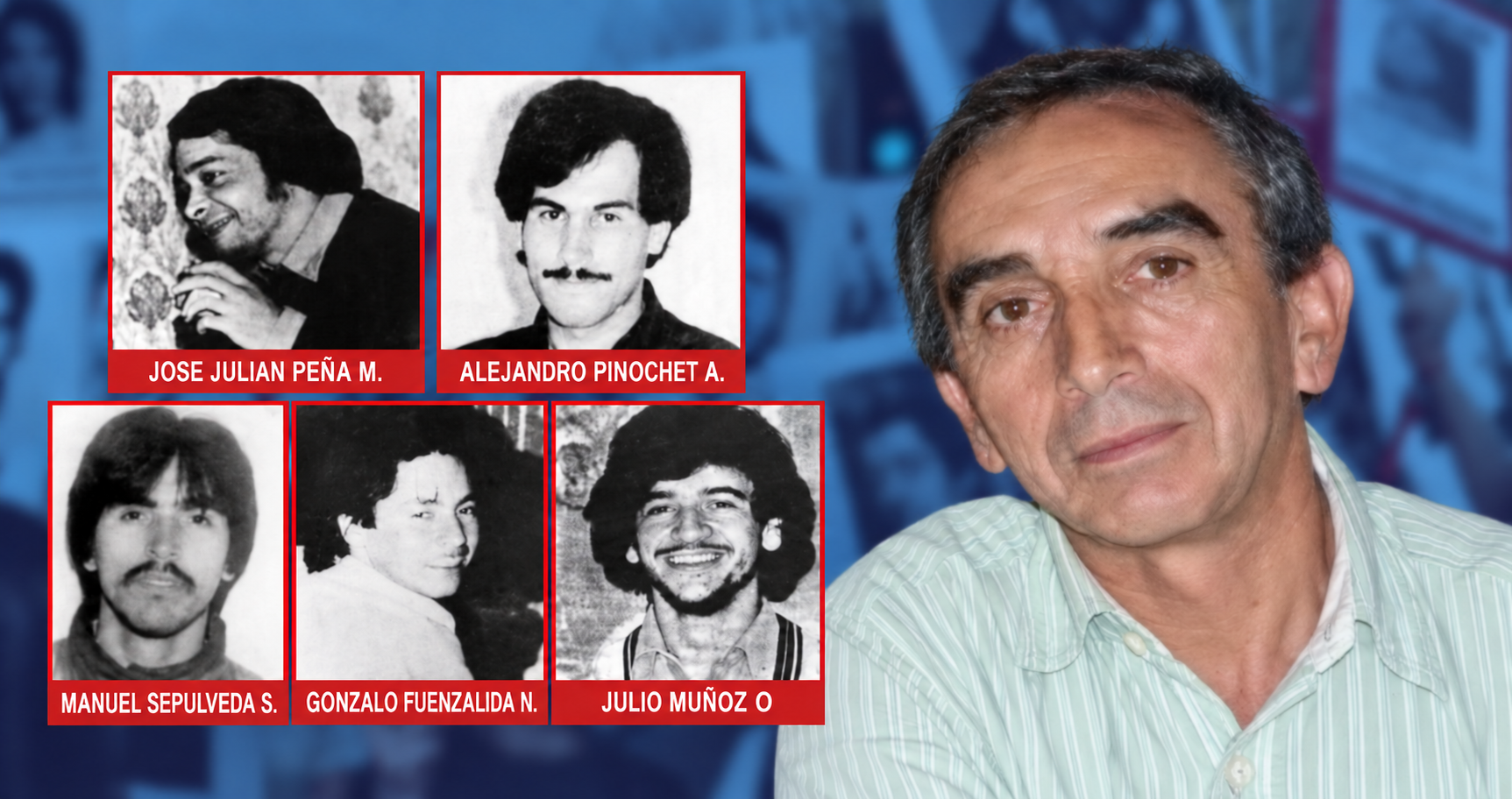 Familias de últimos desaparecidos de la dictadura buscan anular rebaja de pena del Gobierno a ex CNI César Acuña
