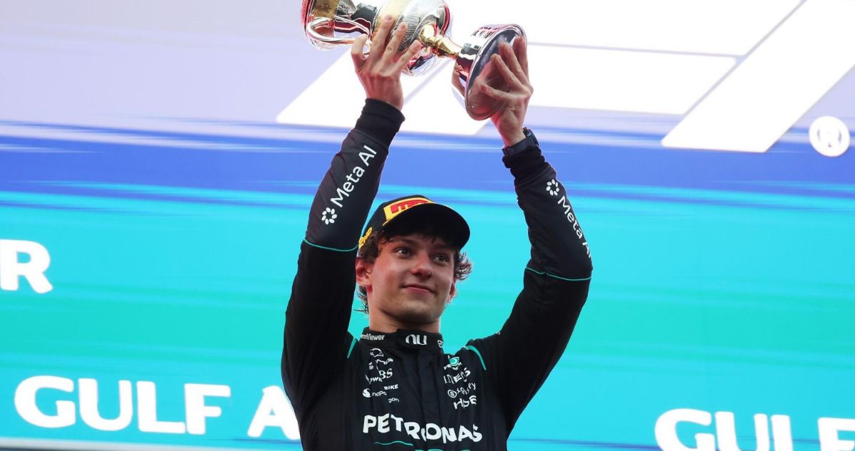 Kimi Antonelli podría coronarse como el campeón más joven de la Fórmula 1.