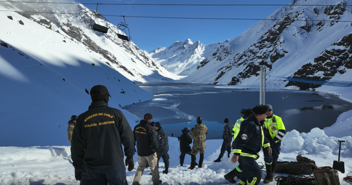 Encuentran cuerpo del tercer montañista fallecido en avalancha de Portillo en Los Andes