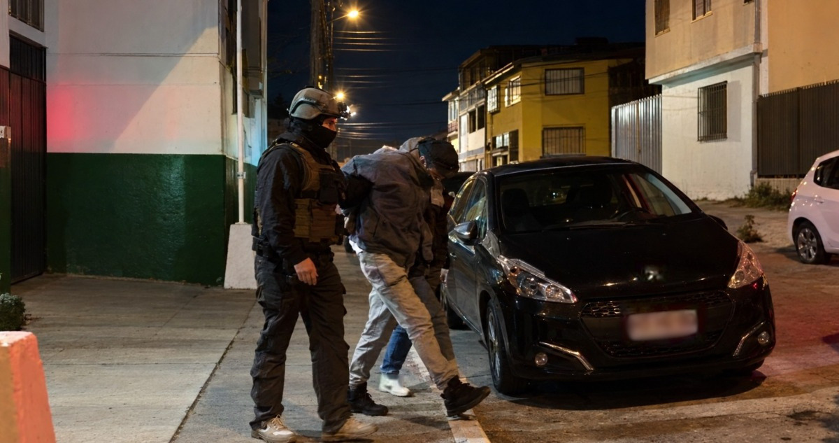 Detienen a sospechoso de asesinar a guardia de mall chino en Valparaíso: tenía 43 detenciones previas