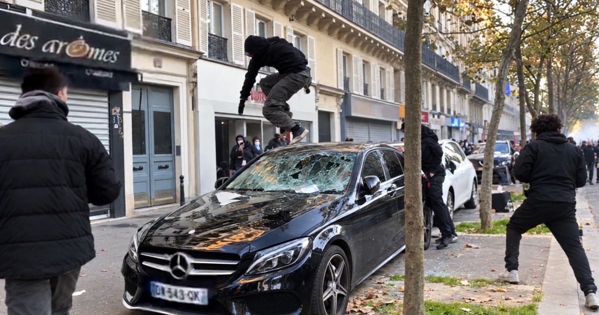 Francia anuncia toques de queda en varias ciudades ante ola de disturbios