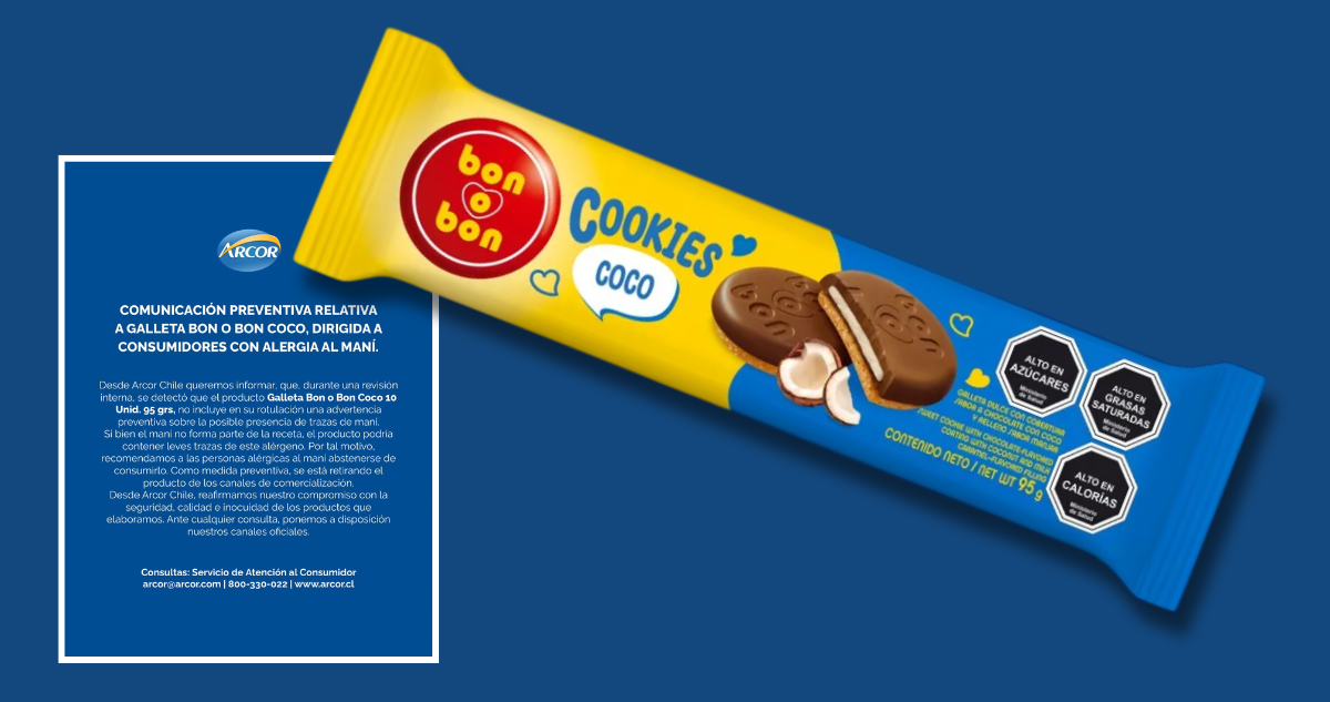 Retiran galletas Bon o Bon del mercado por omitir advertencia clave: revisa recomendaciones de Arcor