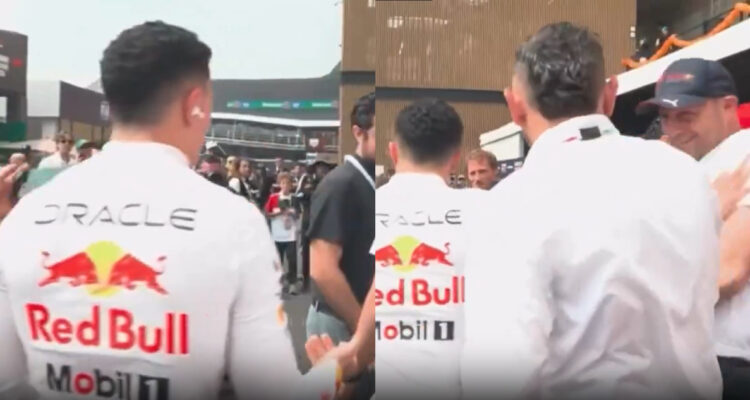 Hadjar enojado con fanático en GP de México