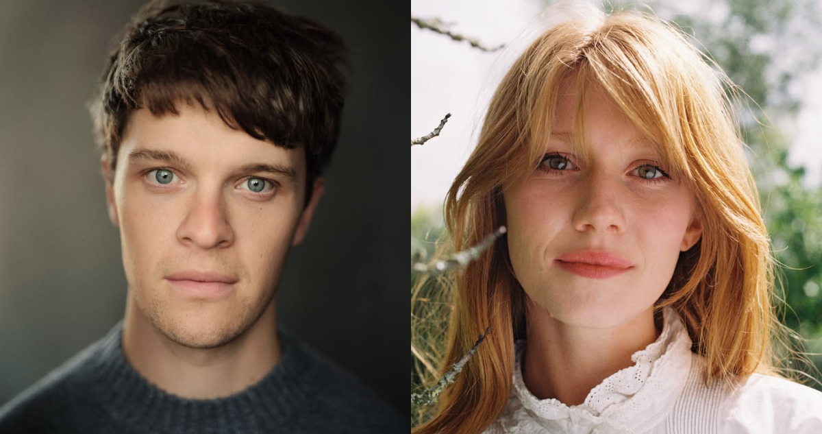 Foto de los actores que serán los padres de Harry Potter