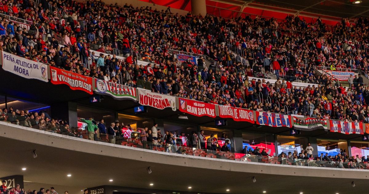 Hincha del Atlético de Madrid murió antes de partido.