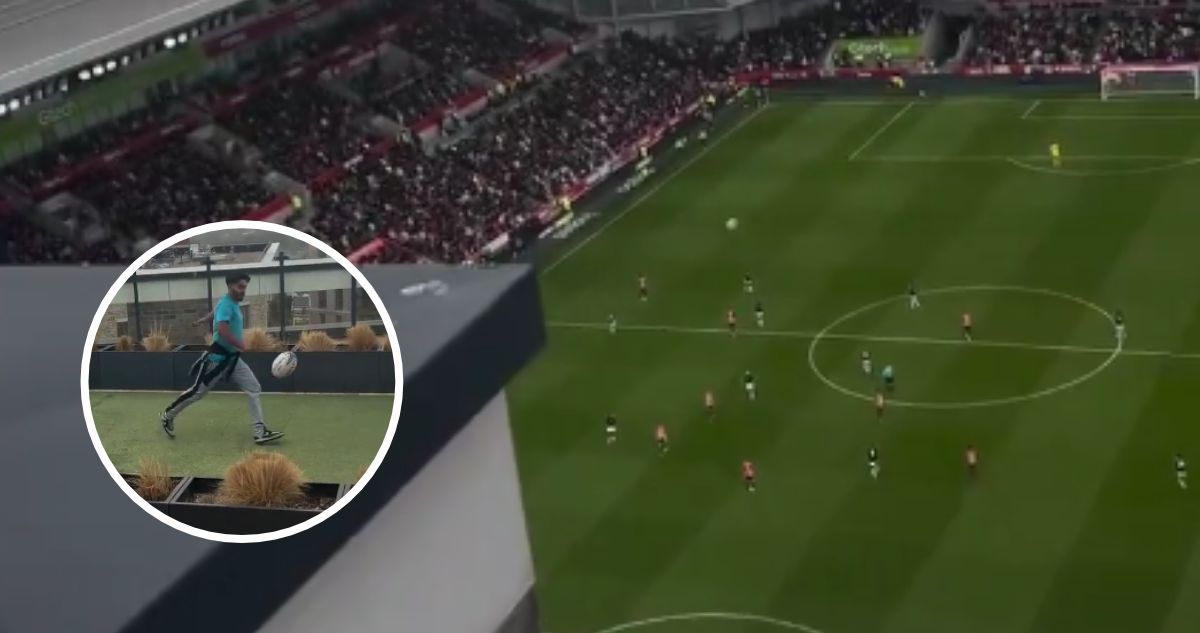 Brentford denunció a hombre que pateó pelota de rugby a su cancha.