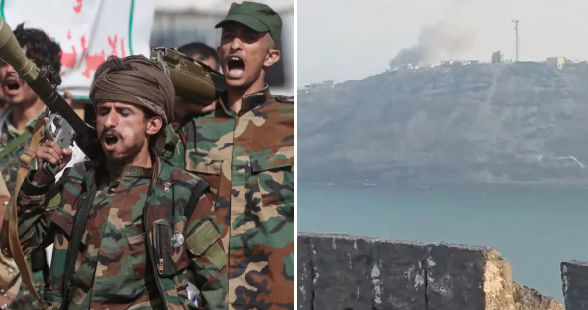 Ataque de Hutíes de Yemen al palacio presidencial
