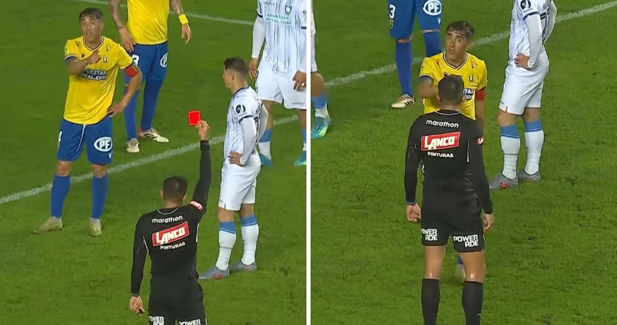 Osvaldo González agredió e insultó a árbitro en caída de la UdeC ante Huachipato.