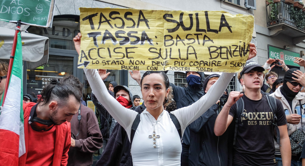 Protestas en Italia | Agencia EFE