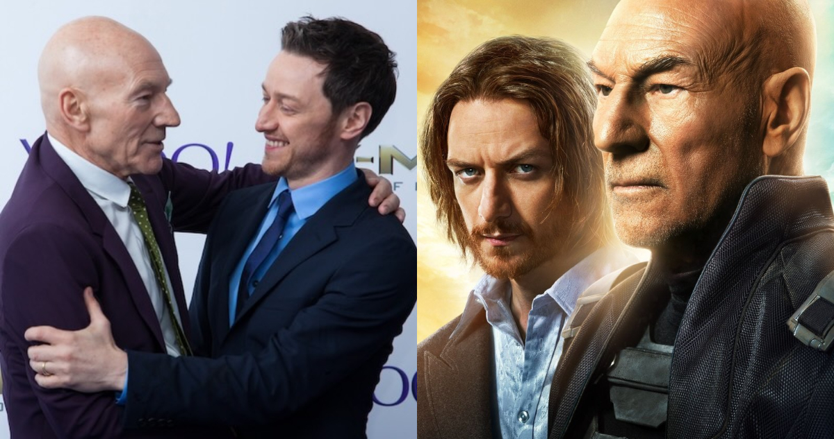 Foto de James Mcavoy y Patrick Stewart