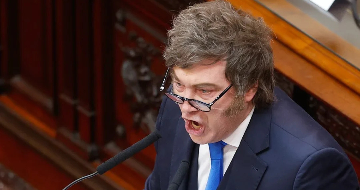 El presidente de Argentina, Javier Milei