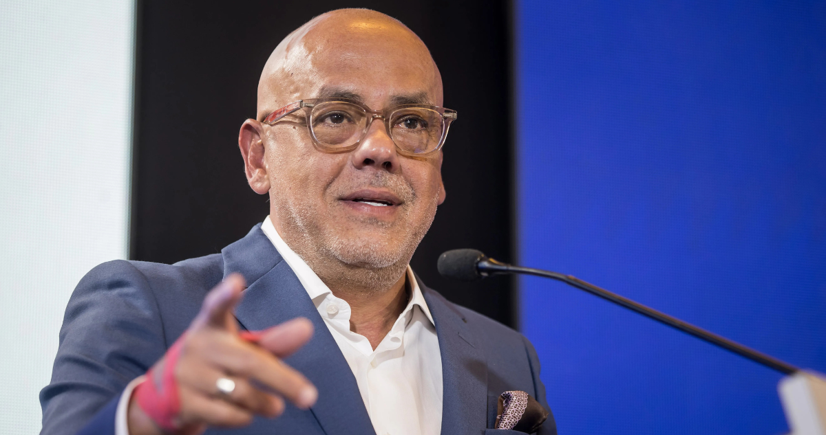 Jorge Rodríguez, presidente de la Asamblea Nacional de Venezuela